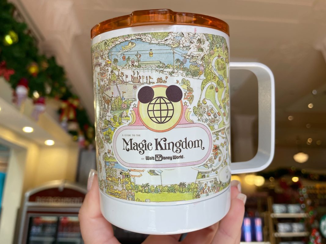 New Vault Collection Magic Kingdom Map Travel Tumbler Available at Walt ...